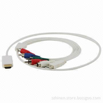 HDMI to YPbPr + R/L Converter